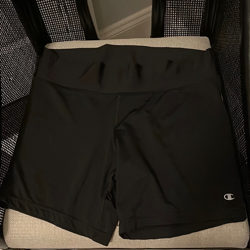 Champion black 2xl biker shorts